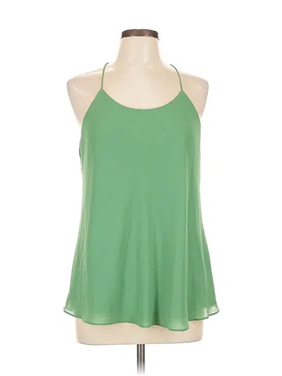 Pre-owned Mahina Sleeveless Blouse In Green
