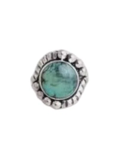 Mahka Women's Embrace Ring In Blue In Green
