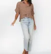 Mai Dylan Cropped Top In Desert Flower In Multi