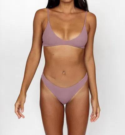Mai Everyday Bottom In Mulberry In Red