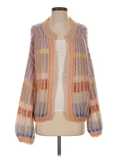 Pre-owned Maiami Cardigan Sweater In Orange