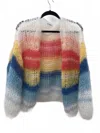 Maiami Women Sunset Sweater In Rainbow In Multi