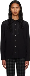 Maiden Name Black Garrett Shirt In Black