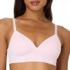 Maidenform Barely There Full-coverage No-show Convertible Wireless Bra Dm2501 In Pink