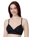 Maidenform Barely There Full Coverage Wire-free Bra In Black