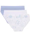 Maidenform Big Girls Seamless Hipster Underwear, Pack Of 3 In Skyway Lurx