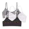Maidenform Big Kid Girls Multi-pack 3-pc. Bralette J4378 In Multi