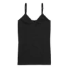Maidenform Big Kid Girls Round Neck Sleeveless Camisole In Black