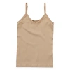 Maidenform Big Kid Girls Round Neck Sleeveless Camisole In Nude