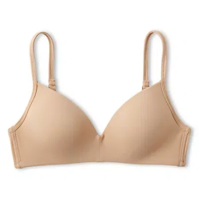 Maidenform Big Kid Girls Wireless Bralette J4667 In Neutral