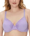 Maidenform Comfort Devotion Extra Coverage Lace Shaping Underwire Bra 9404 In Salty Purple