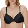 Maidenform Comfort Devotion Full Coverage Convertible T-shirt Underwire Bra 09436 In Black