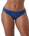 Maidenform Comfort Devotion Lace Back Tanga Underwear 40159 In Navy Eclipse,black