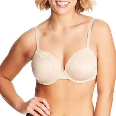 Maidenform Comfort Devotion Underwire T-shirt Full Coverage Bra-9404 In White