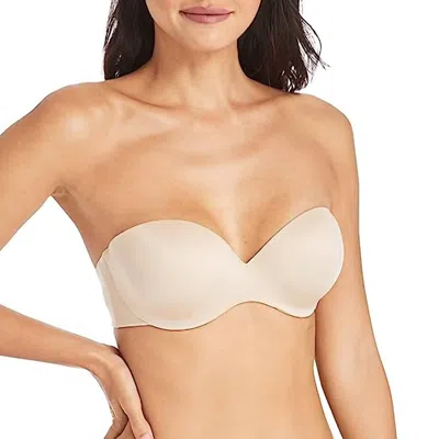 MAIDENFORM CUSTOM LIFT STRAPLESS UNDERWIRE BRA IN LATTE LIFT