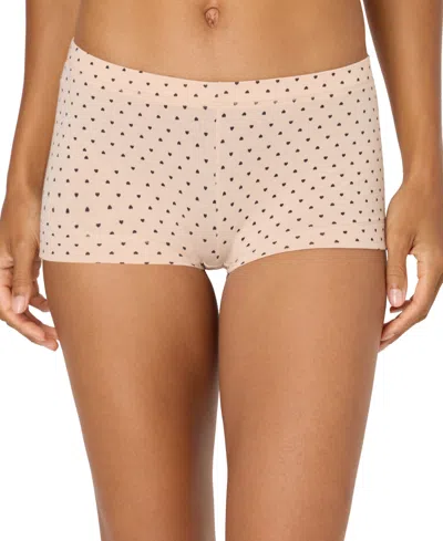 Maidenform Dream Cotton Tailored Boyshort Underwear Dm0002 In Neutral