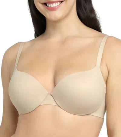 Maidenform Dreamwire Demi Bra In Almond In Pink