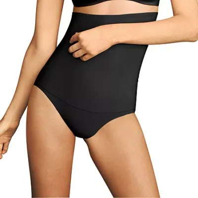 Maidenform Hi-waist Control Briefs 1854 In Black