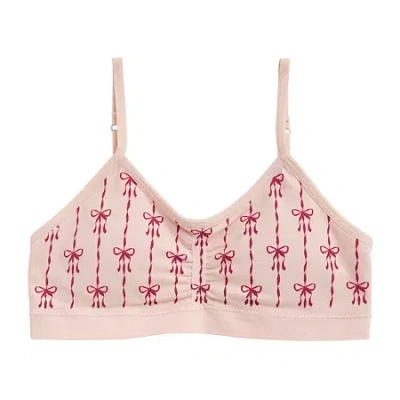 Maidenform Little & Big Kid Girls Seamless Light Support Bralette Rj4217-997 In Pink