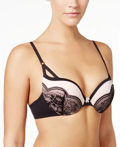 Maidenform Love The Lift Push Up Underwire Bra Dm9900 In Black