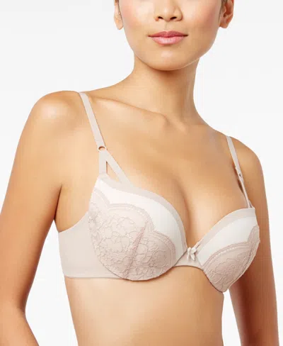 Maidenform Love The Lift Push Up Underwire Bra Dm9900 In Evening Blush With Cream (nude 4)