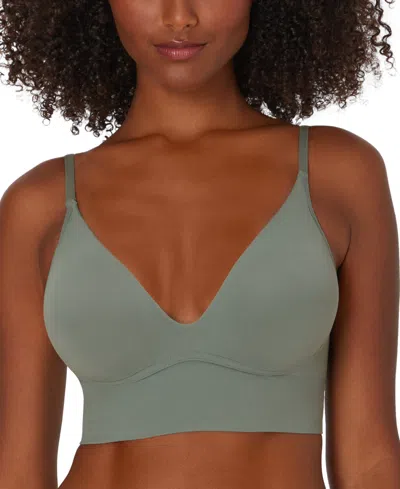 Maidenform M Lift Bralette Dm2316 In Pewter Green