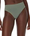 Maidenform M Seamless High Leg Bikini Underwear Dm2317 In Pewter Green
