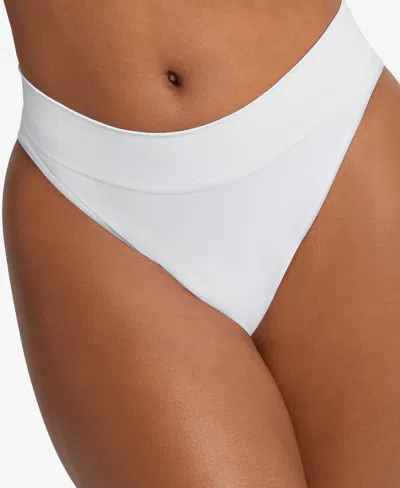 Maidenform M Seamless High Leg Bikini Underweardm2317 In White