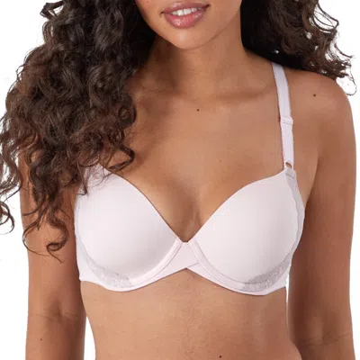 Maidenform One Fab Fit 2.0 T-shirt Shaping Underwire Bra Dm7543 In Ballerina