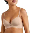 Maidenform One Fab Fit Wire-free T-shirt Bra In Almond In Pink