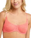 Maidenform Comfort Devotion Extra Coverage Shaping Underwire Bra 9436 In Coral Punch