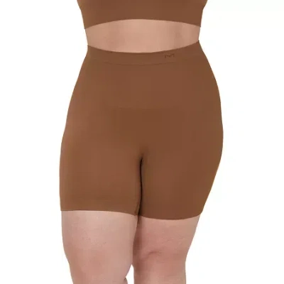 Maidenform Seamless Thigh Slimmers Dms831 In Brown