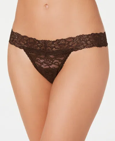 MAIDENFORM SEXY MUST HAVE SHEER LACE THONG UNDERWEAR DMESLT
