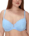 Shop Maidenform Women's Comfort Devotion Your Lift Underwire Bra Dm1195 In High As The Sky Blue