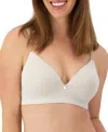 Maidenform Women's Everyday Luxe Wireless T-shirt Bra Dm2402 In Beige Bisque