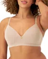 Maidenform Women's Everyday Luxe Wireless T-shirt Bra Dm2402 In Evening Blush