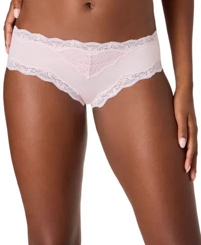 Maidenform Women's Everyday Pretty Cheeky Low Rise Hipster Panty In Pink