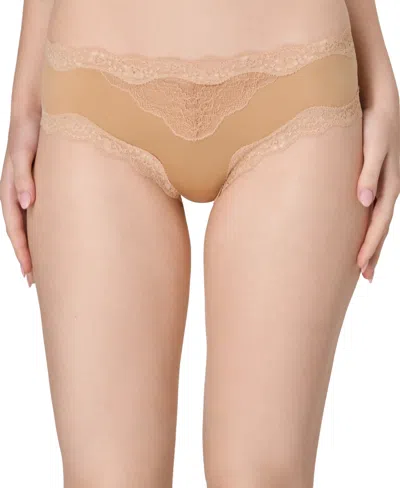 Maidenform Women's Everyday Pretty Cheeky Low Rise Hipster Panty In Brown