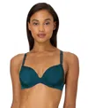 Maidenform Women's One Fab Fit 2.0 T-shirt Shaping Underwire Bra Dm7543 In Blue