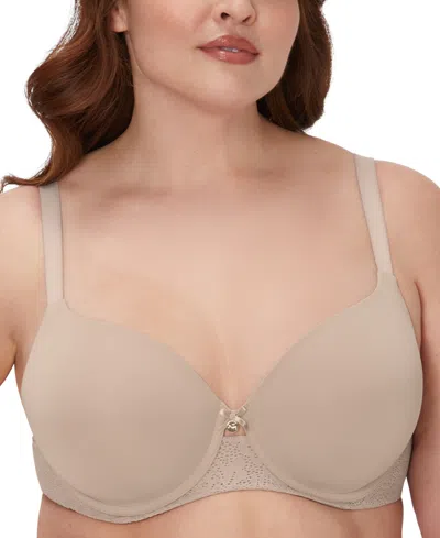 Maidenform Women's One Fab Fit Custom Lift Underwire Bra Dm2423 In Evening Blush