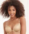 Maidenform Women's One Fab Fit Extra Coverage T-back T-shirt Bra In Beige