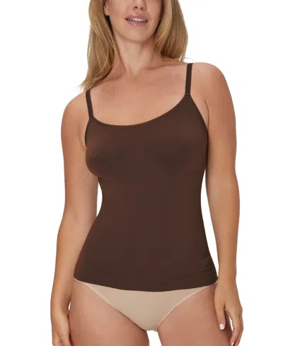 Maidenform Women's Everyday Seamless Shapewear Camisole Shapewear Dms833 In Just Brown