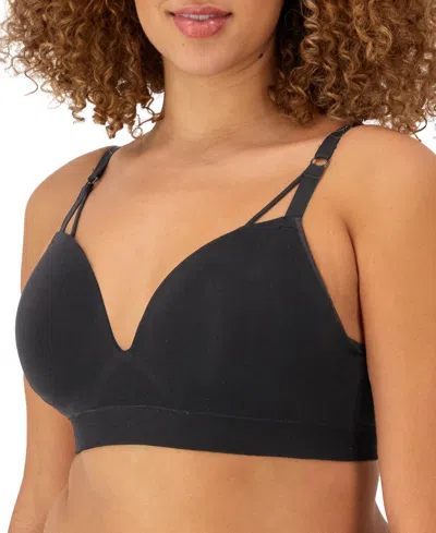 Maidenform Women's Seamless Foam Wireless Bra Dm2330 In Black