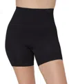 Maidenform Women's Everyday Seamless Shapewear Mid-waist Thigh Slimmer Dms831 In Black