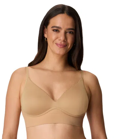 Maidenform Women's Seamless Wireless Comfort Full-coverage T-shirt Bra, Dm2336