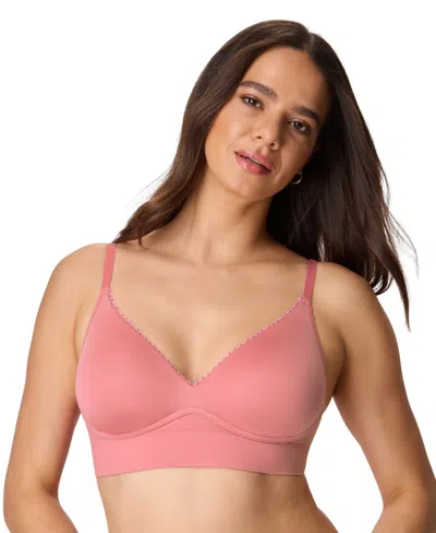 Maidenform Women's Seamless Wireless Comfort Full-coverage T-shirt Bra, Dm2336