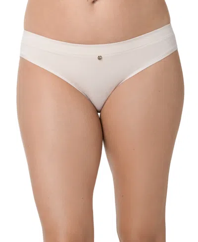 Maidenform Women's Soft Stretch Mid Rise Bikini Panty In White