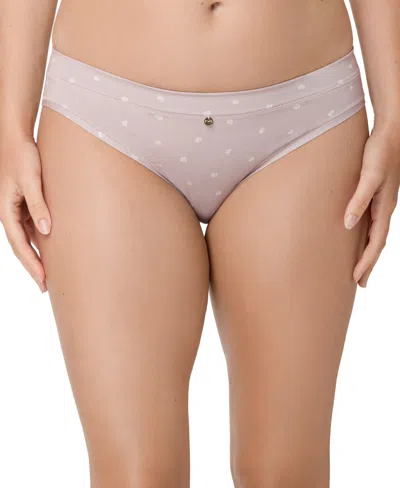 Maidenform Women's Soft Stretch Mid Rise Bikini Panty In Gray