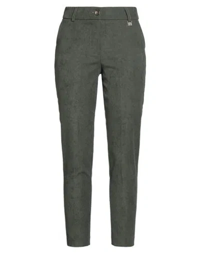 Maidoma Woman Pants Military Green Size 6 Recycled Polyester, Polyester, Elastane