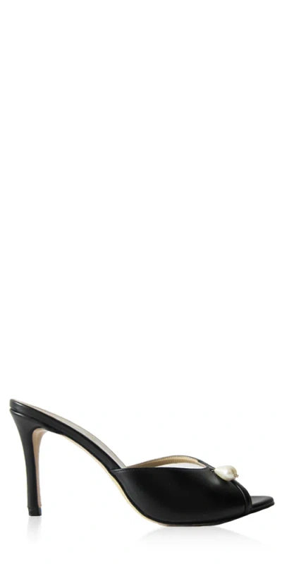 Maile Milly Heeled Sandals In Black
